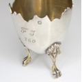 suport pentru ou , din argint. atelier Desire Mousset cca 1880